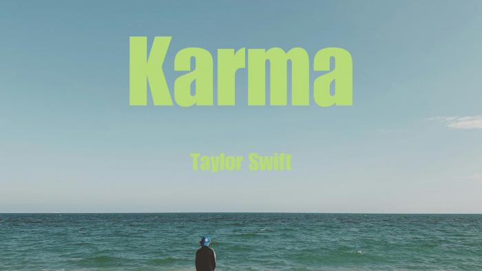 karma taylor swift